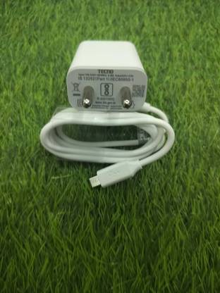 Tecno 2 A Wall Charger for Mobile with Detachable Cable