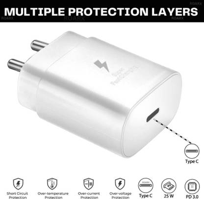 Punnkk 25 W Quick Charge 3 A Wall Charger for Mobile
