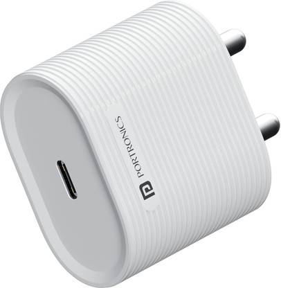 Portronics 35 W PPS 3 A Wall Charger for Mobile