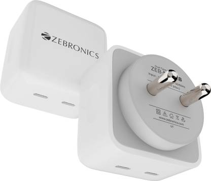 ZEBRONICS Quick Charge 5 A Single Port Mobile Charger