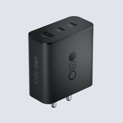 CMF by Nothing 100 W Power GaN 5 A 3 Port Mobile Charger with Detachable Cable