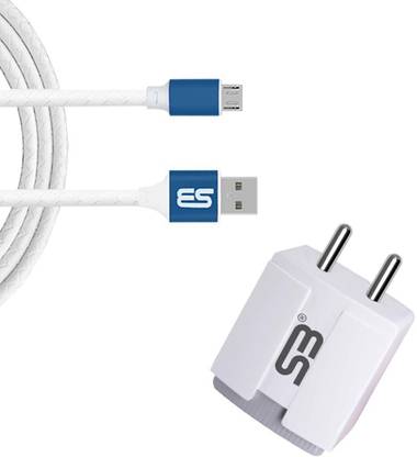 shopbucket 12 W 3.4 A Wall Charger for Mobile with Detachable Cable
