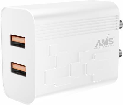 AMS 18 W Quick Charge 3.1 A Wall Charger for Mobile with Detachable Cable