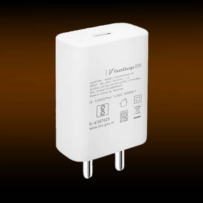 FLOUNDER Power Wave Charge 0.4 A Single Port Mobile Charger