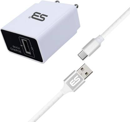 SB 18 W Quick Charge 3.4 A Wall Charger for Mobile with Detachable Cable