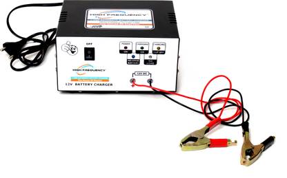 High Frequency Battery Charger 7AH to 220AH Fully Automatic Any Type of Battery Charger Digital 220 A Bike Mobile Charger