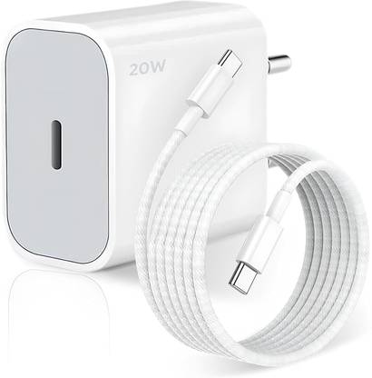 HOMEMO 20 W PD 5 A Wall Charger for Mobile with Detachable Cable