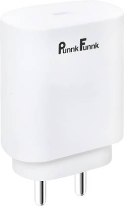 PunnkFunnk 20 W Quick Charge 2.5 A Wall Charger for Mobile with Detachable Cable