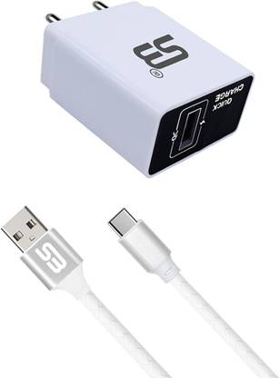 SB 18 W Quick Charge 3.4 A Wall Charger for Mobile with Detachable Cable