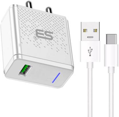 SB 18 W Quick Charge 3.1 A Wall Charger for Mobile with Detachable Cable