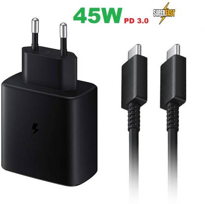 VOLTA INDIA 45 W PD 4 A Wall Charger for Mobile with Detachable Cable