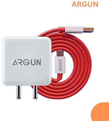 ARGUN 65 W SuperVOOC 6 A Wall Charger for Mobile with Detachable Cable