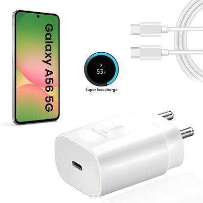 MAK 25 W Adaptive Charging 3.1 A Wall Charger for Mobile with Detachable Cable