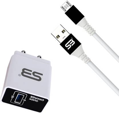 SB 18 W 3.4 A Wall Charger for Mobile with Detachable Cable