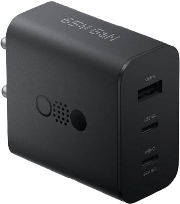 BUXER 65 W GaN 3 A Multi-pin Wall Charger for Mobile