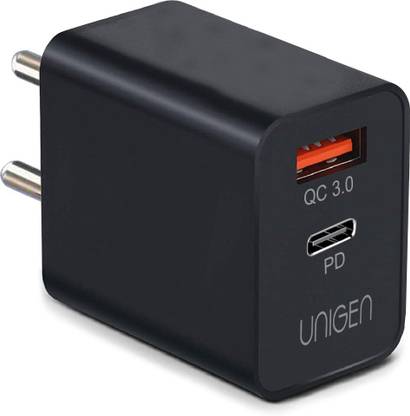 UNIGEN 20 W 3 A Wall Charger for Mobile