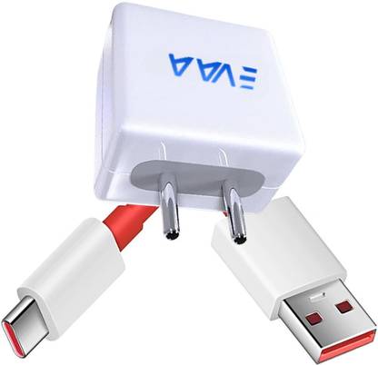 EVAAENTERPRISES 80 W SuperVOOC 6 A Wall Charger for Mobile with Detachable Cable
