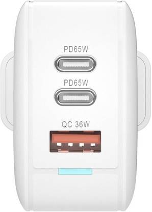 MuvTech 65 W PD 5 A Wall Charger for Mobile