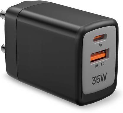 Aliens 35 W GaN 3 A Dual Port Mobile Charger