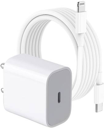 Avaxon 20 W PD 2.1 A Wall Charger for Mobile with Detachable Cable