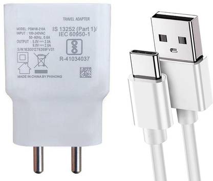 TROST 18 W Quick Charge 3.1 A Wall Charger for Mobile with Detachable Cable