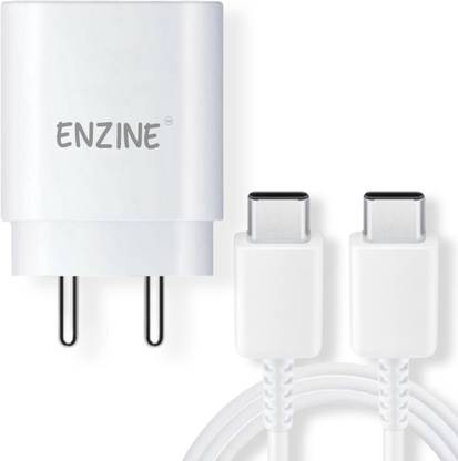Enzine Quick Charge 3 A Wall Charger for Mobile with Detachable Cable