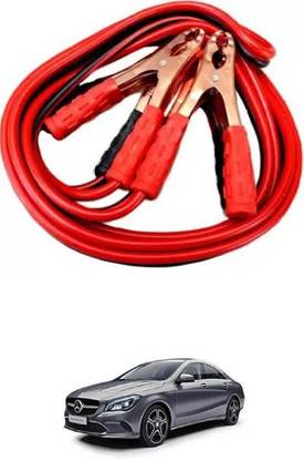 FKOK Car Heavy Duty Jumper Cable Leads Battery Booster For CLA 7.5 ft Battery Jumper Cable