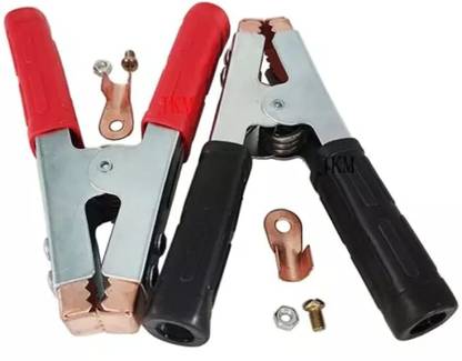 Auto-Ex Heavy Duty Crocodile Alligator Clip Electrical Battery Clamp Jumper Cable Clamp 1 ft Battery Jumper Starter