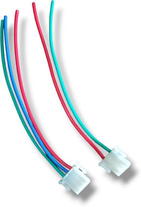 AONE ENTERPRISES SCOOTER SWITCH HARNESS CONNECTOR 2-3 PIN WITH WIRE 1 ft Battery Jumper Starter