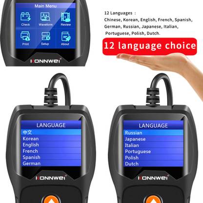 Konnwei KW600 Digital Battery Tester