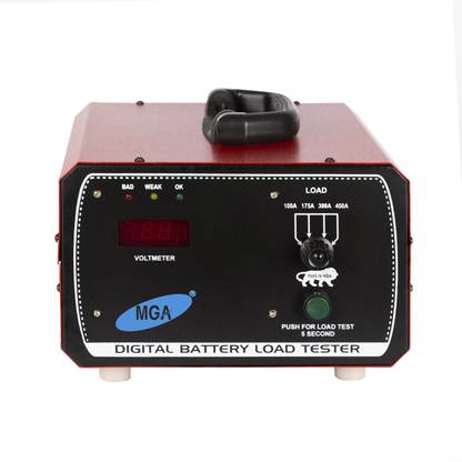 MGA ZIP LOAD TESTER-BIG Complete range of 12 Volt of automotive battery Digital Battery Tester