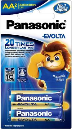 Panasonic Evolta LR6 AA 1.5V Alkaline battery  Battery