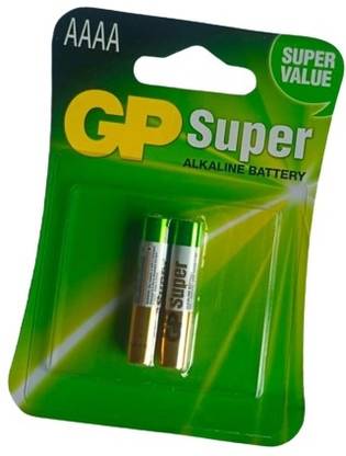 MICROUSB GP Super Alkaline 1.5V AAAA   Battery