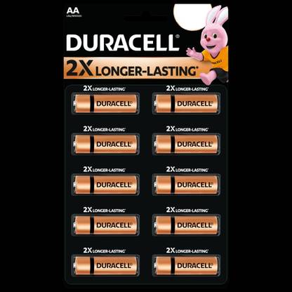 DURACELL AA Alkaline For Everyday Devices, Clock, Toy, Remote Battery