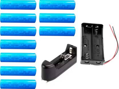 eronic LITHIUM BATTERY CHARGER 1 PCS WITH 10 PCS LITHIUM BATTERY with 2 pcs dummy  Camera Battery Charger