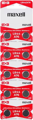 Maxell LR 44BATTERIES 10 Pack  Battery