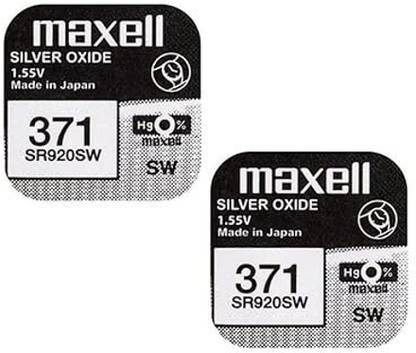 Maxell 371 SR920SW [Pack of 2]  Battery