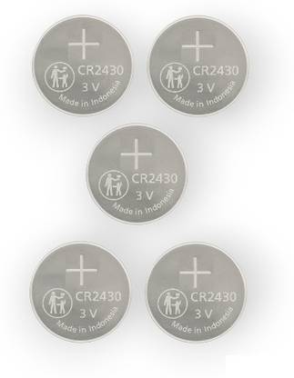 PREMBROTHERS CR2430 3V Coin Cell Used for Calculators, Digital watches,Car key,  Battery
