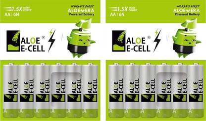 Aloe Ecell AA 1.5V 1.5X Power | Long Life | India Battery