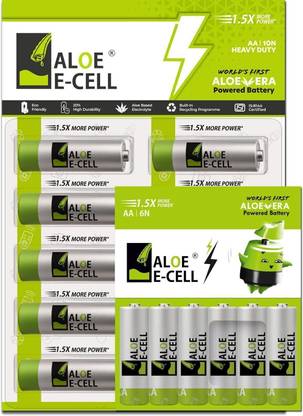 Aloe Ecell AA 1.5V 1.5X Power | Eco | Made in India Battery