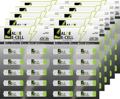 Aloe Ecell Aloe Vera Based AA size  Battery