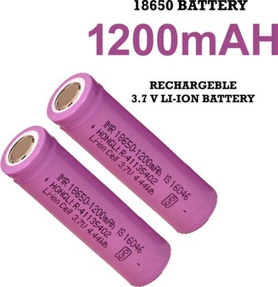 CONSONANTIAM Hongli Lithium Ion 18650 3.7 Volt 1200mAH Lithium Ion Cell Rechargeable Original  Battery