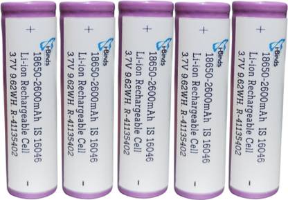 I-Birds Enterprises 18650 cell 3.7V, 2600mAh Li-ion Rechargeable  (Not AA, AAA, D, C )  Battery