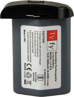 Tyfy LP-E19 Rechargeable Digital Camera  for Canon Camera 1DX Mark II  Battery