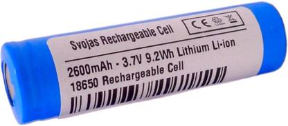 Svojas 18650 battery 2600mAh 3.6V 18650 rechargeable battery lithium cell  Battery