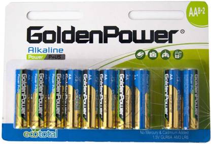 MICROUSB ALKALINE GOLDEN POWER AA Power P+US   Battery