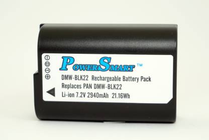 Power Smart DMW-BLK22  for Panasonic Lumix GH5, GH5S, S5 and G9  Battery