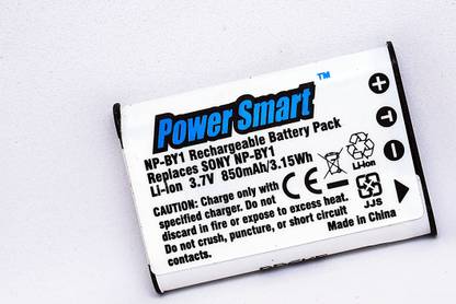 Power Smart NP-BY1  for Sony NP-BY1 work with Sony Action Cam Mini HDR-AZ1 Camera  Battery