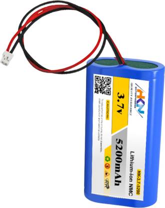 HKN 3.7V 5200mAh Lithium ion Rechargeable  Battery
