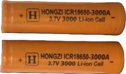 Onekbhalo 18650 Lithium Ion 3000 MAH 3.7 V Rechargeable Cell  Battery